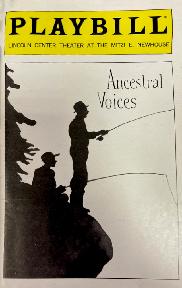 Ancestral Voices Playbill