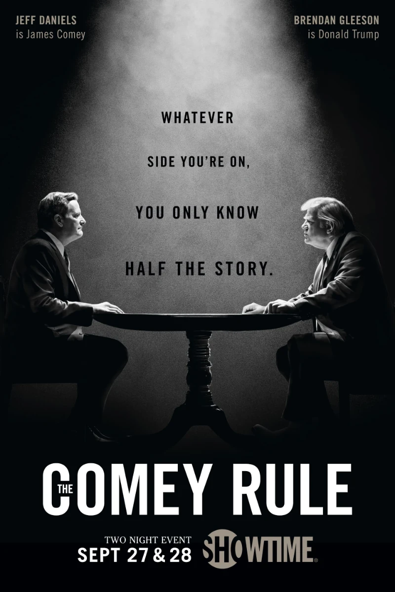 TV poster for The Comey Rule